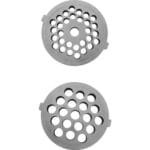 Masina de tocat carne Kumtel HMG-02, 2000 W, 2,7 kg/min, Lame din oțel inoxidabil, alb/inox - imagine 3