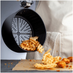 Friteuza cu aer cald Kumtel FastFryer HAF-02 XL, Putere 1500 W, Capacitate 5.5L, 8 programe automate, Functie decongelare, Negru - imagine 9