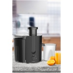 RESIGILAT - Storcator de fructe Kumtel HJ-01, 400 W, 500 ml, 2000 rpm, lame din inox, negru - imagine 3