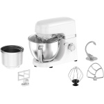 Robot de bucatarie Kumtel HSM-02, 1000 W, 4,5 l, 8 trepte de viteza, alb - imagine 2