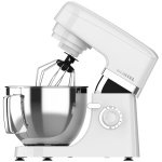 Robot de bucatarie Kumtel HSM-02, 1000 W, 4,5 l, 8 trepte de viteza, alb - imagine 5
