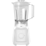 Blender Kumtel HTB-02, 600 W, 1,5 l, 2 trepte de viteza, functie Pulse, recipient masurare 50 ml, alb - imagine 2