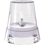 Blender Kumtel HTB-02, 600 W, 1,5 l, 2 trepte de viteza, functie Pulse, recipient masurare 50 ml, alb - imagine 3