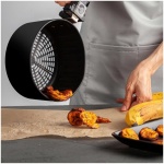 Friteuza cu aer cald Kumtel FastFryer HAF-02 XL, Putere 1500 W, Capacitate 5.5L, 8 programe automate, Functie decongelare, Negru - imagine 10