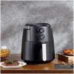 RESIGILAT - Kumtel FastFryer HAF-01 XL Friteuza cu aer cald, Putere 1500 W, Capacitate 5.5L, Timer pana la 60 de minute, temperatură reglabilă până la 200 °C, Negru (copiază) - imagine 12