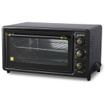 RESIGILAT - Cuptor electric Kumtel LX-3525RN Rustic, 40 litri, 1800 W, Convectie, Iluminare interioara, Timer, Negru - imagine 4