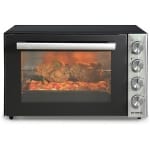 LX-9645FA Cuptor electric Kumtel Pizza & Rotisor XXL, 70 litri, 2500 W, Rotisor, Convectie, 7 moduri de gatit, geam dublu, negru/inox - imagine 3