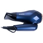 Uscător de păr de călătorie Kumtel Diamond Dry 1000W C, Maner și concentrator pliabil, ușor, compact și puternic, cu siguranță pentru întrerupere termică, setări de 2 viteze, bleumarin - imagine 3