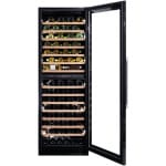 Racitor de vinuri Dunavox DX-123.338DSS, Gama Grande, 2 Zone de temperatura, Culoare Inox, 176.8 cm Inaltime, Volum total sticle 123 - imagine 3