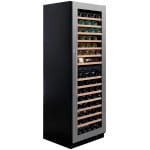 Racitor de vinuri Dunavox DX-123.338DSS, Gama Grande, 2 Zone de temperatura, Culoare Inox, 176.8 cm Inaltime, Volum total sticle 123 - imagine 5