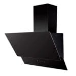 Luxell DA6-835A  Hota incorporabila decorativa, Putere de absorbtie 650 mc/h, Afisaj electronic, Iluminare LED , Touch Control, 60 cm, Negru Sticla - imagine 2