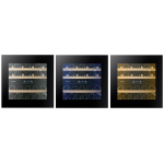 Vitrina de vin Dunavox DXB-65.154DB.TO, Gama Balance, Culoare Sticla Neagra, Nr.zone temperatura 2, Inaltime 123,3 cm, Nr. Sticle 65, Maner Push to Open - imagine 6