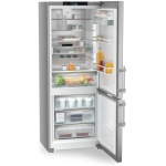 Combina Independenta Liebherr CNsdd 775i, Clasa Valorica Prime, Culoare Inox, Clasa de eficienta energetica D, Înălțime 201.5 cm, Volum total 487 l, Nr. Sertare in congelator 3, Emisii de zgomot acustic 34 dB, Greutate  104.2 kg - imagine 2