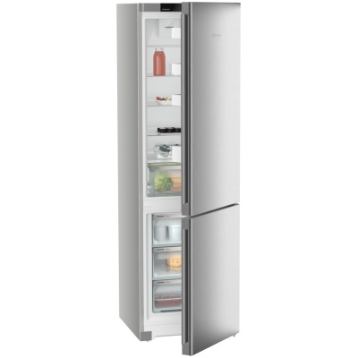 Combina Independenta Liebherr CNsfd 5703, Clasa Valorica Pure, Culoare SteelFinish, Clasa de eficienta energetica D, Înălțime 201.5 cm, Volum total 371 l, Nr. Sertare in congelator 3, Emisii de zgomot acustic 35 dB, Greutate  73.6 kg