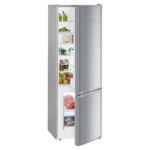 Combina Independenta Liebherr CUele281-26, Clasa Valorica Comfort, Culoare Inox, Clasa de eficienta energetica E, Înălțime 161.2 cm, Volum total 265 l, Nr. Sertare in congelator 2, Emisii de zgomot acustic 38 dB, Greutate  53.4 kg - imagine 8