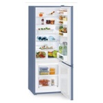 Combina Independenta Liebherr CUfbe 2831, Clasa Valorica Comfort, Culoare Albastru, Clasa de eficienta energetica E, Înălțime 161.2 cm, Volum total 265 l, Nr. Sertare in congelator 2, Emisii de zgomot acustic 38 dB, Greutate  57.8 kg - imagine 3