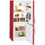 Combina Independenta Liebherr CUfre 2331, Clasa Valorica Comfort, Culoare Rosu, Clasa de eficienta energetica E, Înălțime 137.2 cm, Volum total 210 l, Nr. Sertare in congelator 2, Emisii de zgomot acustic 38 dB, Greutate  52.5 kg - imagine 2