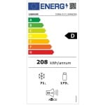 Combina Incorporabila  Liebherr ICBNdi 5173, Clasa Valorica Comfort, Culoare steel, Clasa de eficienta energetica D, Înălțime 177 cm, Volum total 243 l, Nr. Sertare in congelator 3, Emisii de zgomot acustic 34 dB, Greutate  76.8 kg - imagine 3