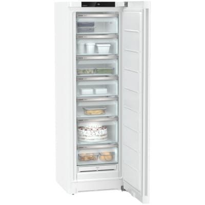 Congelator Independent Liebherr FNe 5207, Clasa Valorica Pure, Culoare Alb, Clasa de eficienta energetica E, Înălțime 185.5 cm, Volum total 277 l, Nr. Sertare in congelator 7, Emisii de zgomot acustic 36 dB, Greutate  74.2 kg