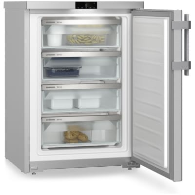 Congelator Independent TableTop  Liebherr FNsddi 1624, Clasa Valorica Comfort, Culoare stainless steel door with SmartSteel, Clasa de eficienta energetica D, Înălțime 85 cm, Volum total 92 l, Nr. Sertare in congelator 4, Emisii de zgomot acustic 37 dB, Greutate  36.9 kg