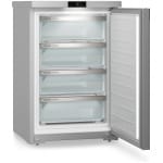 Congelator Independent TableTop  Liebherr Fsve 1404, Clasa Valorica Comfort, Culoare steel, Clasa de eficienta energetica E, Înălțime 85 cm, Volum total 107 l, Nr. Sertare in congelator 4, Emisii de zgomot acustic 37 dB, Greutate  35.6 kg - imagine 3