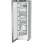 Congelator Independent Side-by-Side  Liebherr SFNsfd 5227, Clasa Valorica Comfort, Culoare SteelFinish, Clasa de eficienta energetica D, Înălțime 185.5 cm, Volum total 277 l, Nr. Sertare in congelator 7, Emisii de zgomot acustic 36 dB, Greutate  67.3 kg - imagine 2