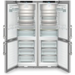 Combina Independenta Side-by-Side  Liebherr XCCsd 5250, Clasa Valorica Prime, Culoare stainless steel door with SmartSteel, Clasa de eficienta energetica C , Înălțime 185.5 cm, Volum total , Nr. Sertare in congelator 6, Emisii de zgomot acustic 34db , Greutate 148.8  kg kg - imagine 5