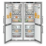 Combina Independenta Side-by-Side  Liebherr XCCsd 5250, Clasa Valorica Prime, Culoare stainless steel door with SmartSteel, Clasa de eficienta energetica C , Înălțime 185.5 cm, Volum total , Nr. Sertare in congelator 6, Emisii de zgomot acustic 34db , Greutate 148.8  kg kg - imagine 7