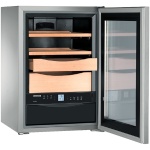 Humidor  Liebherr ZKes 453, Clasa Valorica Humidor, Culoare Glazed door with stainless steel frame, Înălțime 61.2 cm, Volum total , Greutate  30 kg - imagine 12