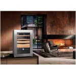 Humidor  Liebherr ZKes 453, Clasa Valorica Humidor, Culoare Glazed door with stainless steel frame, Înălțime 61.2 cm, Volum total , Greutate  30 kg - imagine 6