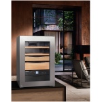 Humidor  Liebherr ZKes 453, Clasa Valorica Humidor, Culoare Glazed door with stainless steel frame, Înălțime 61.2 cm, Volum total , Greutate  30 kg - imagine 4