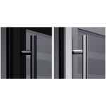 Vitrina de vin Dunavox DXJ-24.51B, Gama Joy, Culoare Sticla neagra, Nr.zone temperatura 1, Inaltime 45.3 cm, Nr. Sticle 24, Maner Da, WiFi Nu - imagine 3