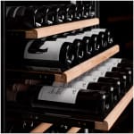 Vitrina de vin Dunavox DXJ-24.51B, Gama Joy, Culoare Sticla neagra, Nr.zone temperatura 1, Inaltime 45.3 cm, Nr. Sticle 24, Maner Da, WiFi Nu - imagine 4