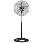 Ventilator cu picior Kumtel KTF-340.K 3 in 1, 3 viteze, diametru 50 cm, Pale metalice, negru