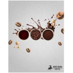 Cafea boabe Addis Ababa Coffee COLOMBIA SINGLE ORIGIN, prajire medie, intensitate echilibrata, 250g - imagine 3