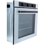 Cuptor electric incorporabil Luxell A68-SF3AA0AMT, 77 litri, 8 functii, Convectie, Timer, Alb - imagine 4