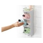 Suport etajat dus Compact alb - imagine 4