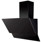 RESIGILAT - Luxell DA6-835A.L  Hota incorporabila decorativa, Putere de absorbtie 650 mc/h, Afisaj electronic, Iluminare LED , Touch Control, 60 cm, Negru Sticla - imagine 2