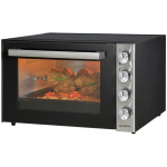 RESIGILAT – Cuptor electric Kumtel LX-9645FA.K Pizza,Rotisor XXL, 70 litri, 2500 W, Rotisor, Convectie, 7 moduri de gatit, geam dublu, negru/inox - imagine 7