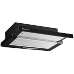 Hota incorporabila telescopica Kumtel DS6-905BN, Putere de absorbtie 450 mc/h, 3 Trepte de viteza, Iluminare LED, Negru - imagine 2