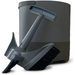 Recipient interior si perie curatare FoodCycler BKB-200, compatibil Eco 3, gri