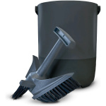 Recipient interior si perie curatare FoodCycler BKB-100, compatibil Eco 5, gri